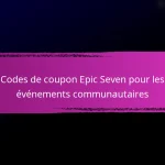 Récompenses des jalons d’événements Epic Seven pour les réalisations des joueurs