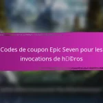 Prix des jalons d’événements Epic Seven pour les événements de collaboration