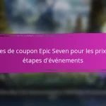 Récompenses des jalons d’événements Epic Seven pour le nouveau contenu