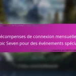 Prix des jalons d’événements Epic Seven pour les matériaux de fabrication