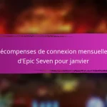 Récompenses de connexion mensuelles d’Epic Seven pour mai