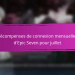 Codes de coupon Epic Seven pour des offres à durée limitée