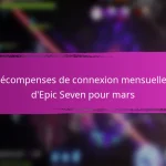 Prix des jalons d’événements Epic Seven pour des objets spéciaux